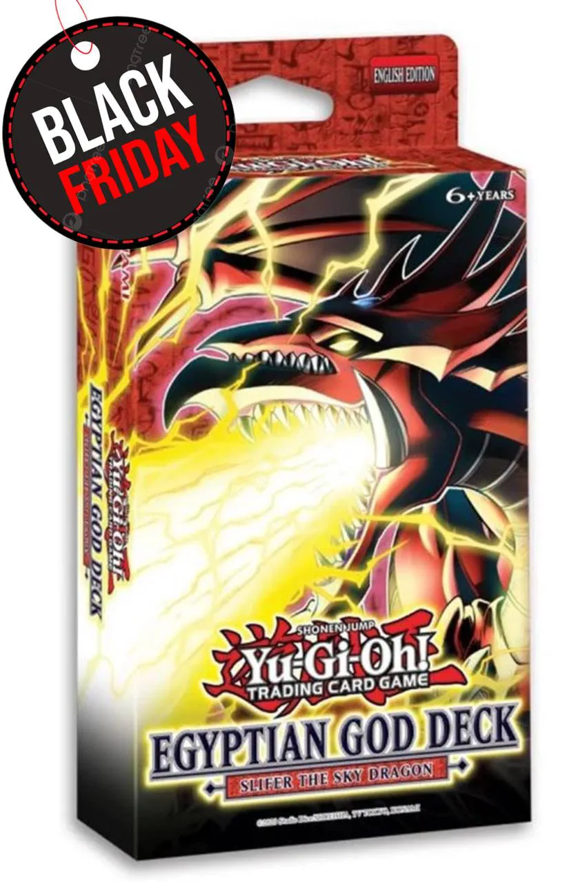 خرید کارت بازی اصل یوگی اوه egyptian god deck slifer the sky dragon از رد فاکس انیمه