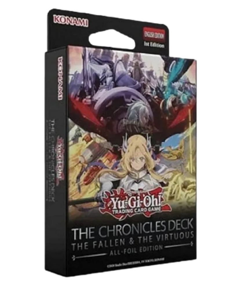 خرید کارت اصل یوگی اوه The Chronicles deck the fallen the virtuous از رد فاکس انیمه