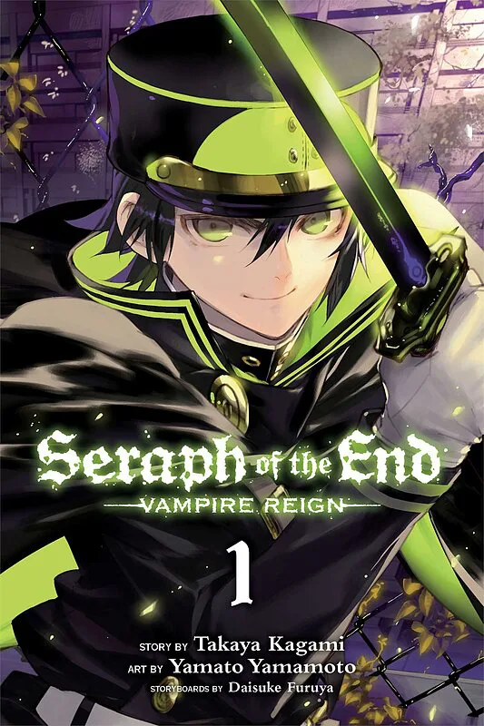 خرید مانگا Seraph of the End مانگای اسرافیل پایانی از رد فاکس انیمه